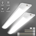 LED Feuchtraumleuchte Wannenleuchte Werkstattlampe Keller Büro 60/90/120/150cm