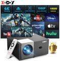 XGODY HD 1080P Native Mini Projektor 4K Heimkino 5G WiFi LED Beamer Theater HDMI