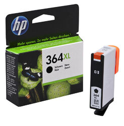 Original HP 364 XL Black Schwarz  Tintenpatrone Photosmart D7560