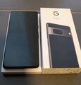 Google Pixel 7 128GB Obsidian top Zustand + Original Case/Folie 