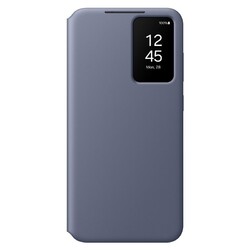 Original Samsung Smart View Wallet Case Cover EF-ZS926 Galaxy S24+ Plus Violet