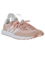 ADIDAS Schnürsneaker Damen Sneaker Gr. DE 41 pink-weiß Casual-Look