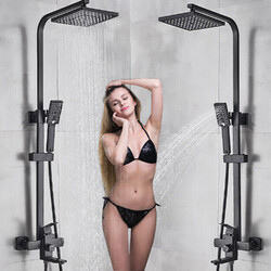 Duschsystem Duschpaneel Set Regendusche Mit Handbrause Edelstahl Duscharmatur
