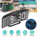 Digitaler LED Wecker mit Temperatur Uhr Schlummerfunktion Tischuhr Nachttischuhr