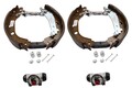 Bremsbackensatz Hinterachse für NISSAN RENAULT KUBISTAR Kasten KANGOO Rapid