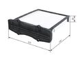 BOSCH 1 987 432 116 Innenraumfilter Filter Pollenfilter für LAND ROVER