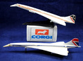 2 x Corgi CONCORDE Super Sonic Flugzeug in BRITISH AIRWAYS verschiedene Lackierungen Made in Großbritannien