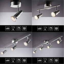 IMPTS LED Deckenleuchte Strahler Lampe Drehbar Deckenstrahler GU10 Spotleuchte