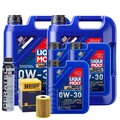Motoröl 0W30 LIQUI MOLY Synthoil Longtime Plus 13L+HENGST Ölfilter +Cera Tec