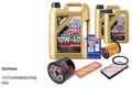 KAMOKA Inspektionspaket Liqui Moly 10W-40 Leichtlauf 7L für Opel Vivaro Kasten