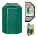 Neudorff Thermo-Komposter DuoTherm 530 Liter + Mäusegitter + Radivit 5kg Kompost