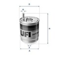 UFI Kraftstofffilter passend für Hyundai i30