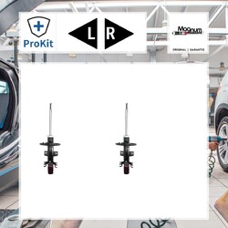 2x ORIGINAL® Magnum Technology Stoßdämpfer Vorne für VW TRANSPORTER T6