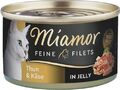 MIAMOR Feine Filets - Fleischfilets Geschmack: Thunfisch mit Käse 100g