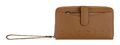 bugatti Daphne Zip Around Wallet Geldbörse Schlüsselmäppchen Cognac hellbraun