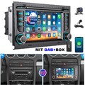 DAB+ 6+128GB CarPlay Android Autoradio GPS Für Audi A4 S4 RS4 8E B6 B7 AM FM Kam