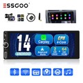 6.86" Android 14 Apple Carplay Autoradio IPS GPS RDS Wifi 2+64G USB C 1 DIN Cam