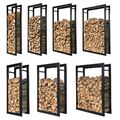 Kaminholzregal Kaminholzständer Brennholzregal Holzlager Feuerholzhalter