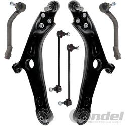 QUERLENKERSATZ 6-TEILIG VORDERACHSE passend für HYUNDAI ix35 LM KIA SPORTAGE SL