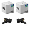 2X ABAKUS ABS-SENSOR RADDREHZAHL VORNE passend für FORD C-MAX FOCUS MONDEO