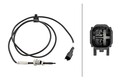 vor Rußpartikelfilter HELLA 6PT 358 181-781 Sensor, Abgastemperatur für FORD