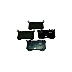 1x Bremsbelagsatz, Scheibenbremse HELLA 8DB 355 019-611 passend für EVOBUS