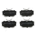 1x ORIGINAL® Ashika 51-00-0301 Bremsbelagsatz, Scheibenbremse Hinten, inkl.