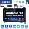 Für Mercedes-Benz A/B Klasse/Vito W169 W639 DAB Android 13 Autoradio 6+128G +KAM