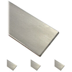 Flachstahl roh ungeschliffen Edelstahl Flacheisen Flachmaterial 200 cm 2 Meter