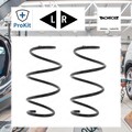 2x ORIGINAL® Monroe SP4189 Fahrwerksfeder Vorne passend für Dacia SANDERO II