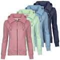 Ragwear Damen Sweatjacke Zip-Hoodie Pulli Pullover Sweatshirt vegan Kapuze