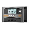 Neu 100A 12V-24V MPPT Solar Ladegerät Controller Panel Regler USB Digital LCD