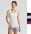 4 Stück Set Fruit of the Loom Damen Träger Top XS bis 2XL Fit Valueweight - 61-3