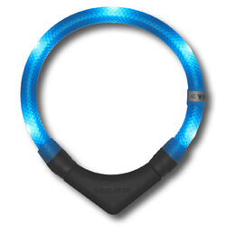 Leuchthalsband LEUCHTIE Plus - LED Sicherheit Halsband - mit Silikongummi3 Jahre Garantie* direkt vom Hersteller Made in Germany