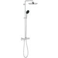 GROHE Vitalio Start System 250 Duschsystem, Quickfix, mit Thermostatbatterie, Wa