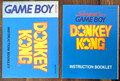 Spielanleitung Anleitung Booklet Donkey Kong GAMEBOY Classic