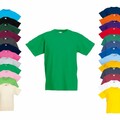 KINDER T-SHIRT Rundhals - Kids´ Valueweight T - NEU Fruit of the Loom F140K