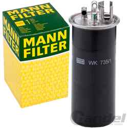 MANN DIESELFILTER KRAFTSTOFFFILTER für AUDI A6 (4F C6) 2.7 3.0 V6 TDI bis 9/2008