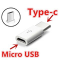 USB3.1 Type-C Male to Micro USB Female Converter USB-C Adapter Konverter weiß