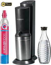 Sodastream Wassersprudler Crystal 3.0 Quick-Connect Co2-Zylinder Und 1X Glaskara
