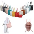 DAMEN TASCHE SET 2in1 SHOPPER  HOBO BAG CROSSBODY Schultertasche XXL A4 REISE