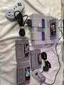 Super Nintendo SNES Console Bundle W/ 2 Controllers & Games- Tested & Working