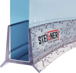 Duschkabine Dichtung Ersatzdichtung Wasserabweiser Duschdichtung SchwallschutzDeutsche Markenqualität - Für Glasstärken von 5 bis 8mm