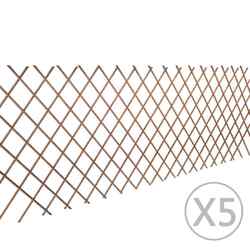 Weidenzaun Weidenmatte Sichtschutz Sichtschutzmatte Garten Windschutz Weide Zaun