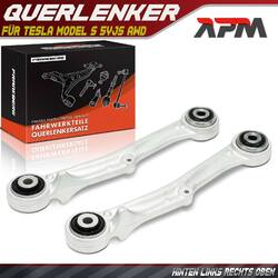 2x Querlenker Radaufhängung Hinten Links Rechts Oben für Tesla Model S 5YJS AWD