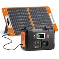200W Solar Generator 151Wh Power Station optional mit 60W Solarpanel Ladegerät