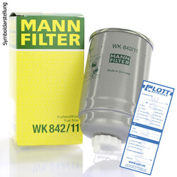 MANN-FILTER Kraftstofffilter Spritfilter Kraftstoffilter WK 940/20