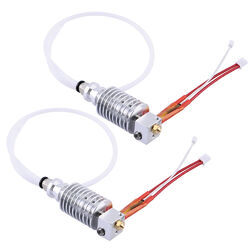 2/4x V5 J-head Hot End 0.4mm 1.75mm Kit für Anycubic I3 Mega 3D Drucker Extruder