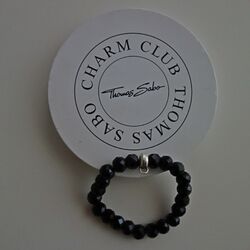 Original Thomas Sabo Charm Club Armband Hämatit 925 Silber mit Box OVP Geschenk