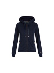 Liu Jo Damen Sweatshirt Aus Baumwolle, In Blau, Code TA5279 F0960